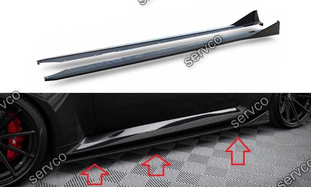 Pachet Set Body kit tuning Carbon Bmw Seria M2 G87 2023- v7 - Maxton