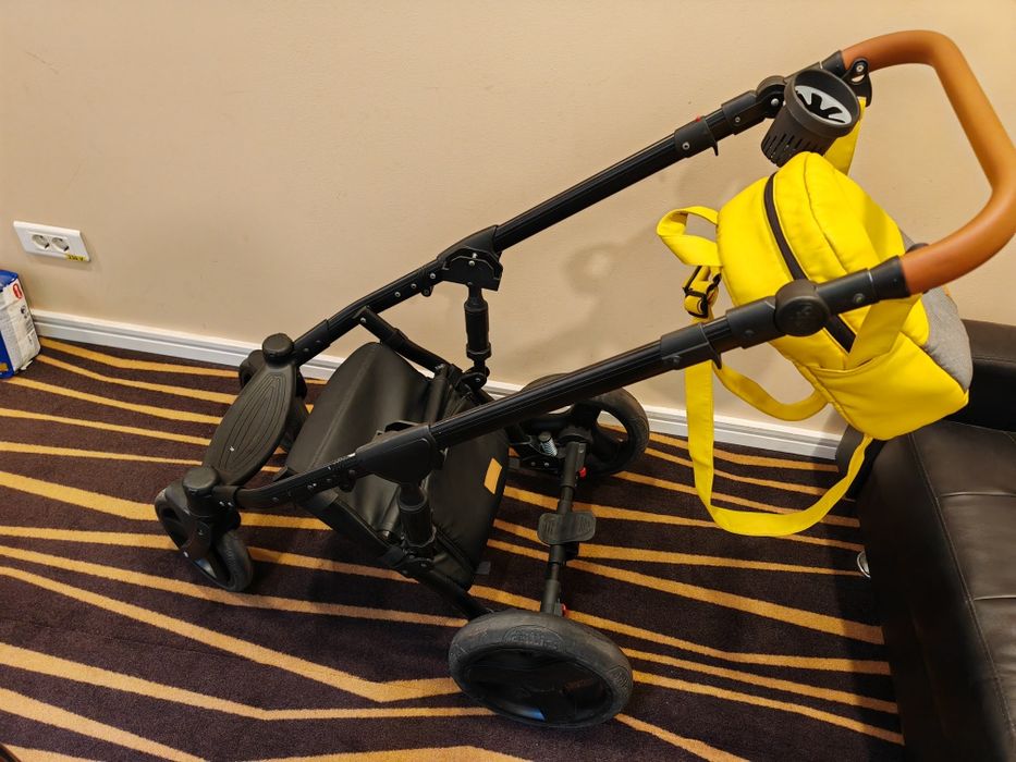 Vand Carucior 3in1  Krausman Nexxo Yellow - Testat ADAC