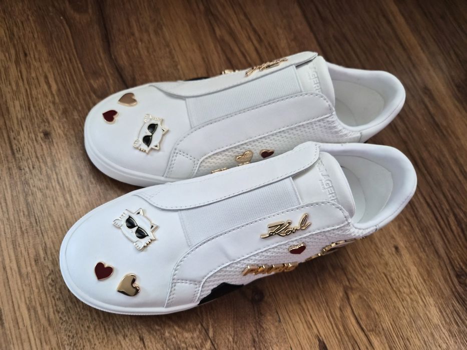 Karl Lagerfeld оригинални сникърси с пинове