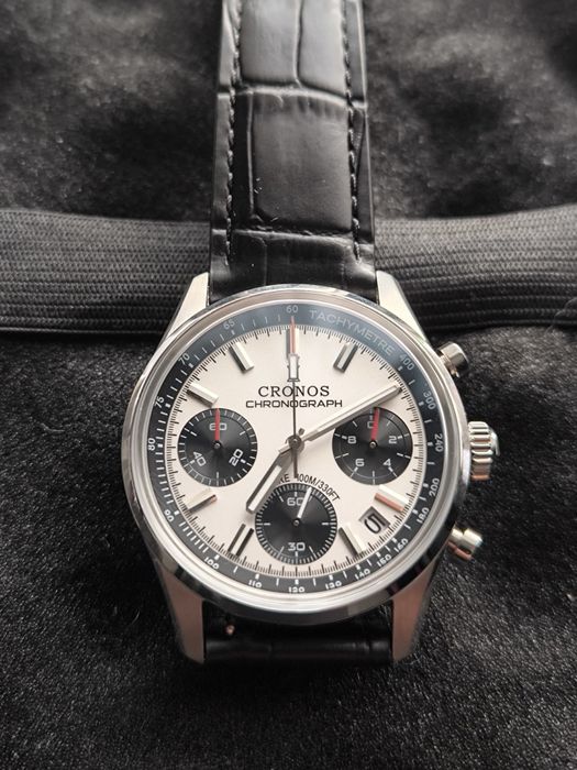 Cronos Panda Chronograph quartz
