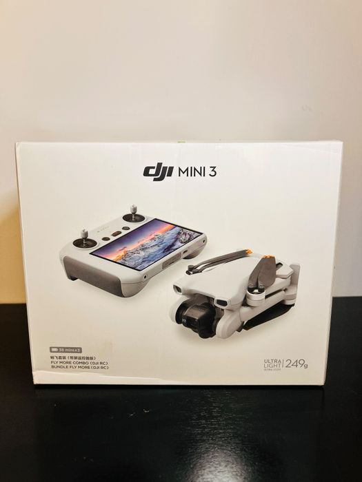 DJI Mini 3 Fly More Combo – NOU, SIGILAT – 3 BATERII