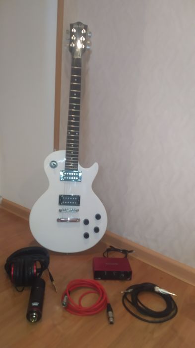 Электрогитара + звуковая карта