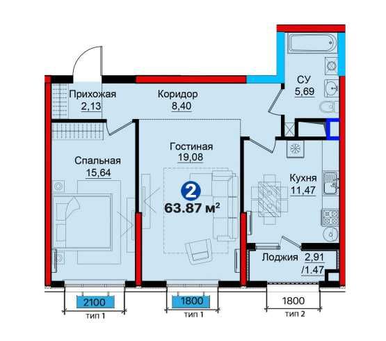 Бектемирский р-н !! ЖК Yangi Baxt !! Скидка февраль 29% (LY)