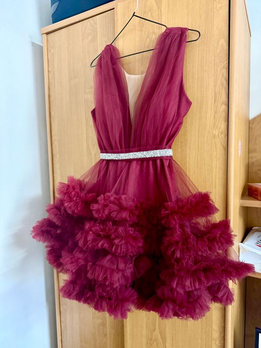 Rochie scurta ocazie baby doll rosie