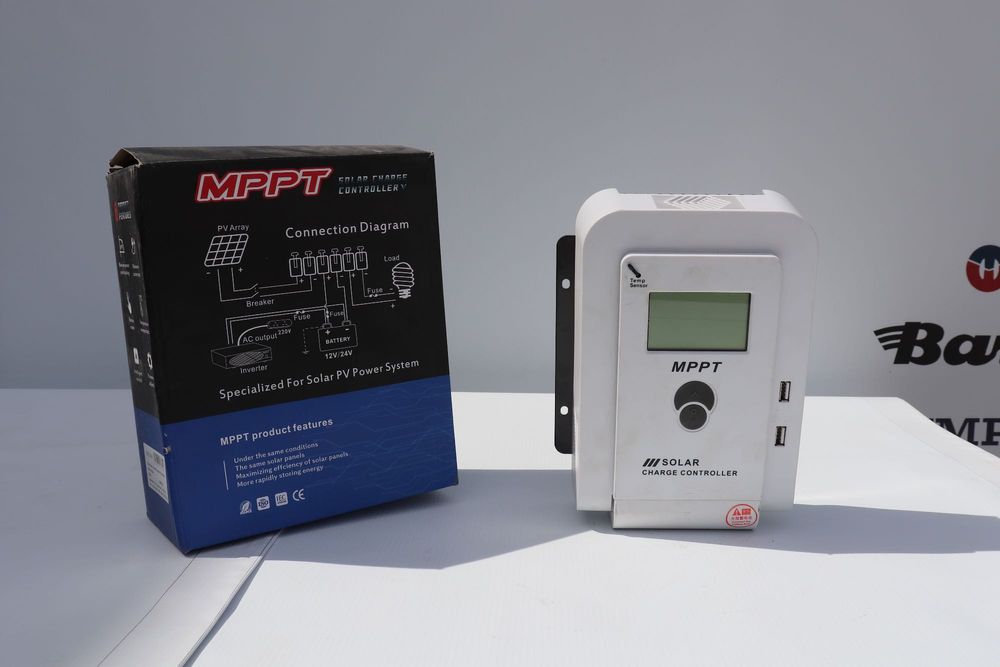 Regulator tensiune 40A pentru panou solar gard electric