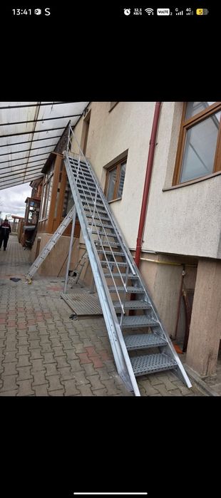Scari metalice pentru pt pod,casa,beci,evacuare