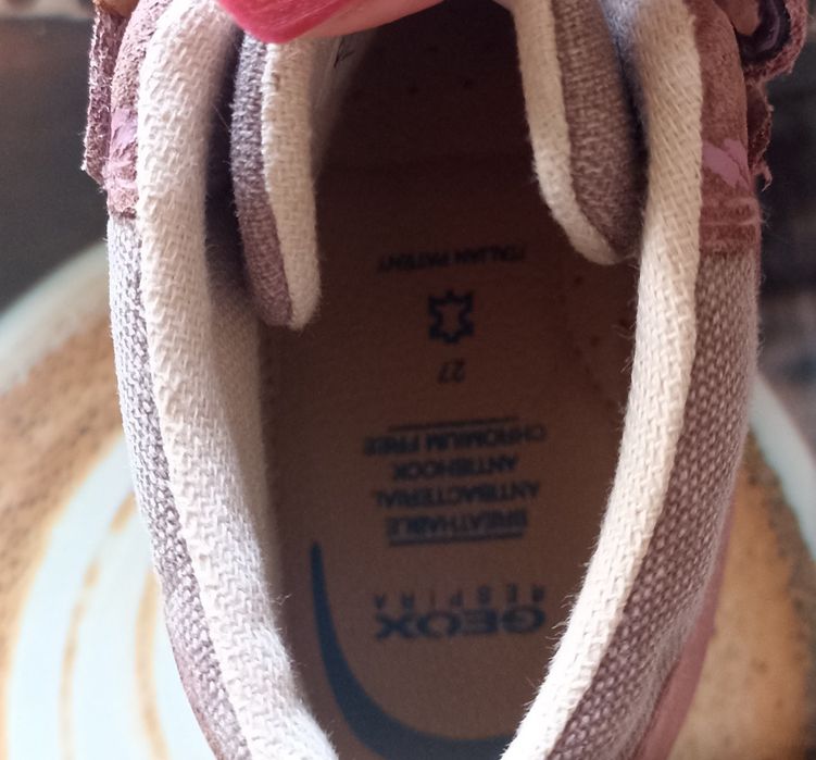 Боти естествена кожа Геокс 27 номер