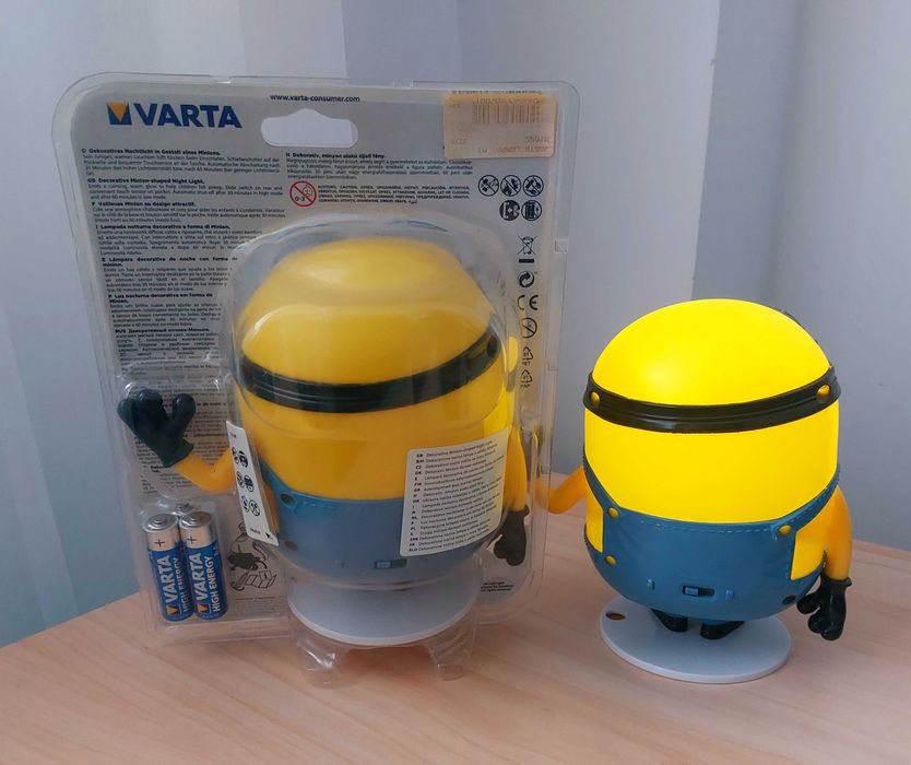Lampa de veghe MINIONS - LED / Varta