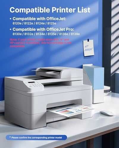 Нови Съвместими касети HP 924e 924XL за OfficeJet Pro 8120e 8130e, 4 броя тонер принтер мастило