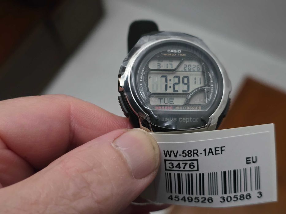 CASIO CASIO Wave Ceptor 3476 WV-58R Многобандов