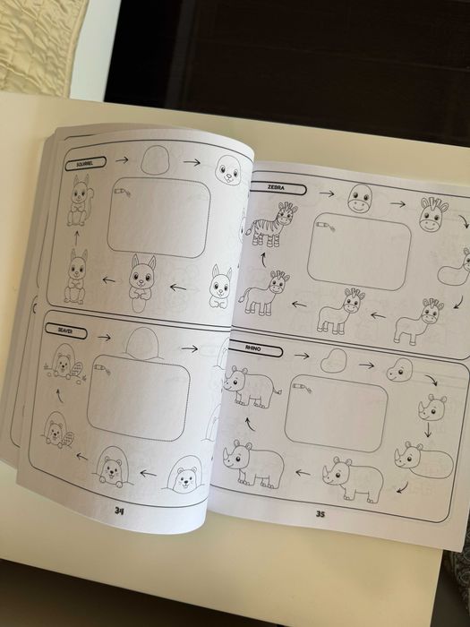 Carte de desen pas cu pas pentru copii în engleză