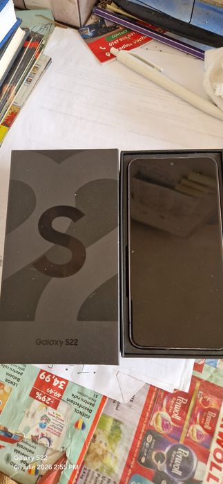 Vând telefon Samsung S22, în perfectă stare de funcționare, merge perfect, tine bateria  foarte bine.