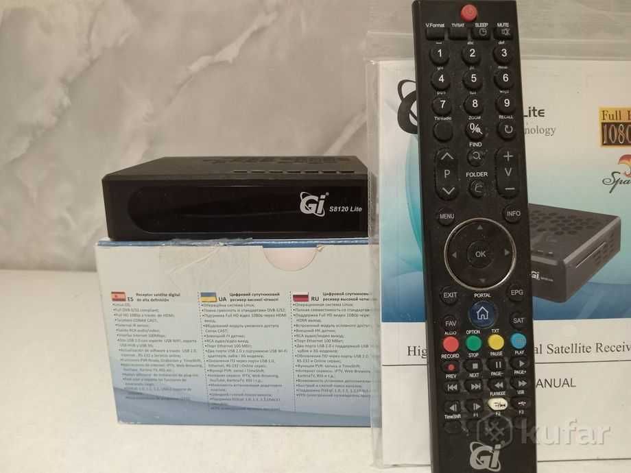 Спутниковый ресивер GI 8120 Liite