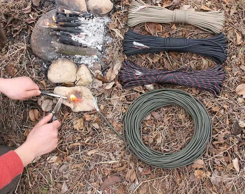 - 40% Многофункционален паракорд / въже 10 нишки 4 мм – 31 м