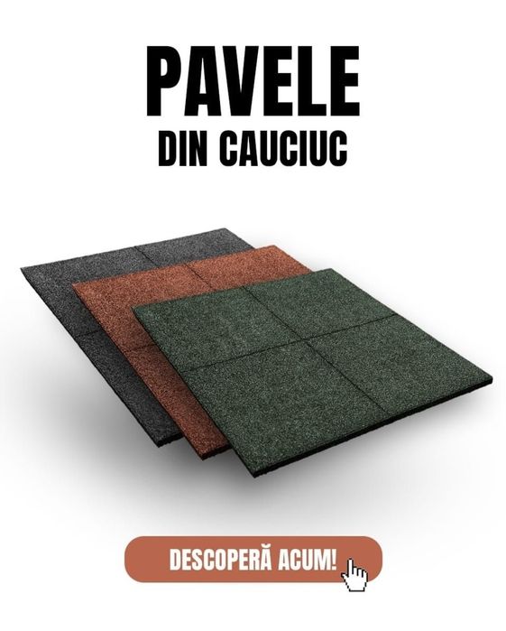 Dale, pavele cauciuc, Loc de joaca, alee grădină, amenajări terase