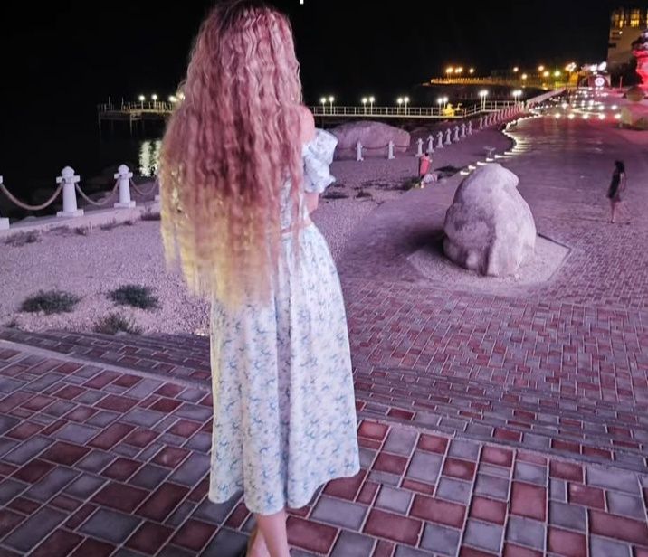 Волосы натуральные 60см.