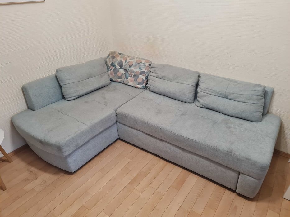 Разтегателен диван (ляво разположение)