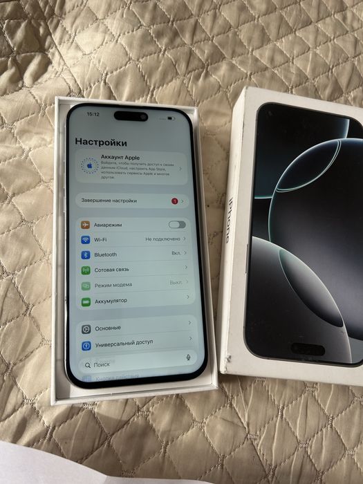 Iphone 16pro max 256gb