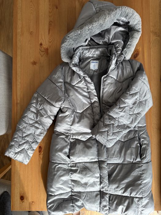 Детско,зимно,дълго яке за момиче