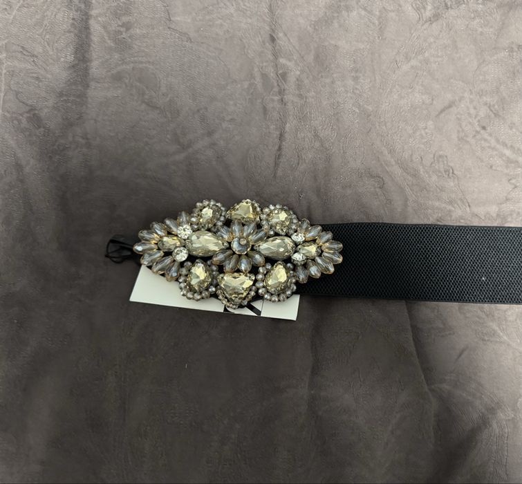 Широк ластичен колан за талия Zara