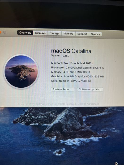 MacBook Pro 13” (Mid 2012)