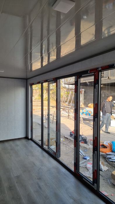 Konteyner ofis dokon angarlar xar xil turdagi kochma binolar