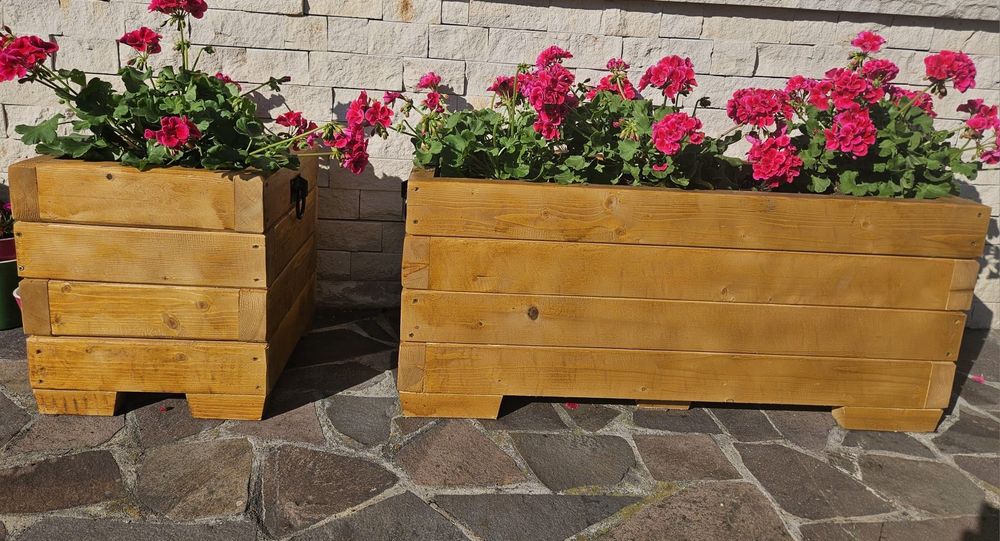 Jardiniere lemn diverse dimensiuni