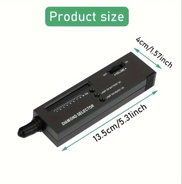 Електронен тестер за диаманти и бижута – точен, лесен и бърз!