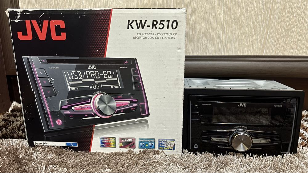 JVC - kw - r510 като нав