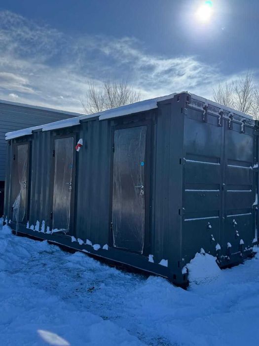 Модульные туалеты на базе контейнеров