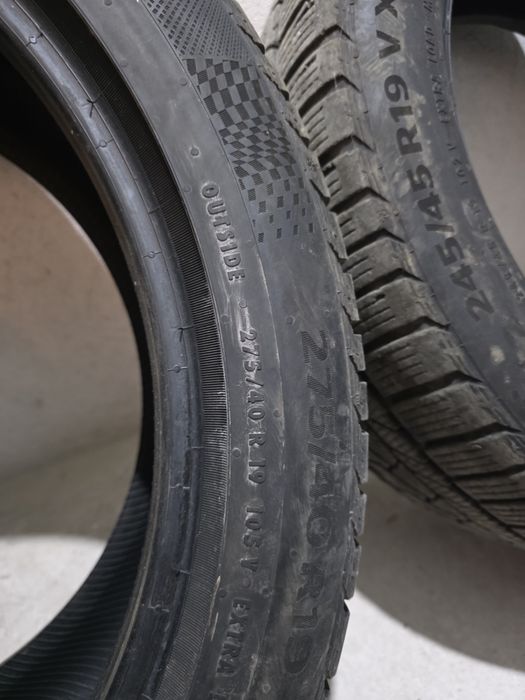 245 45 19. 275 40 19 Гуми спорт пакет