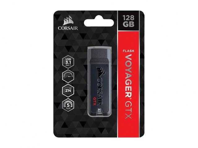 Memorie Stick USB Corsair Voyager GTX 128GB USB 3.1 430MB/s Sigilat