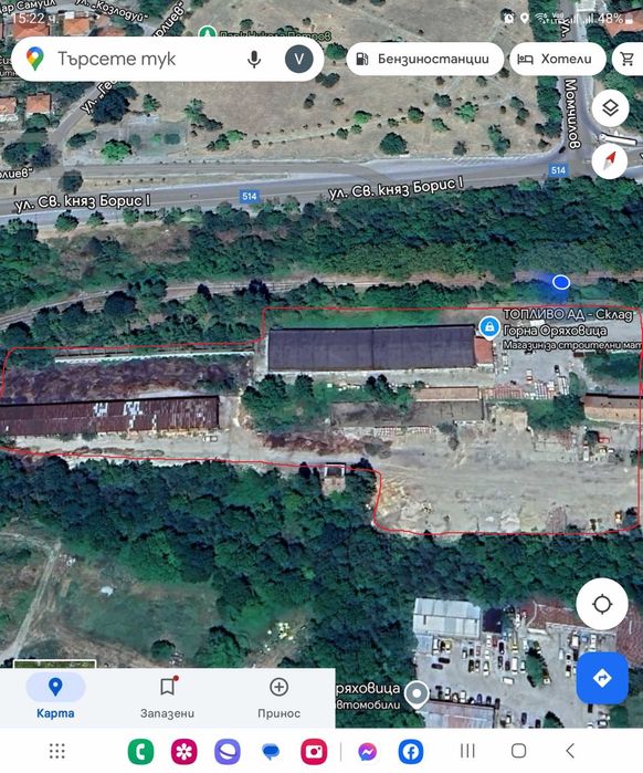 Складови площи  под наем