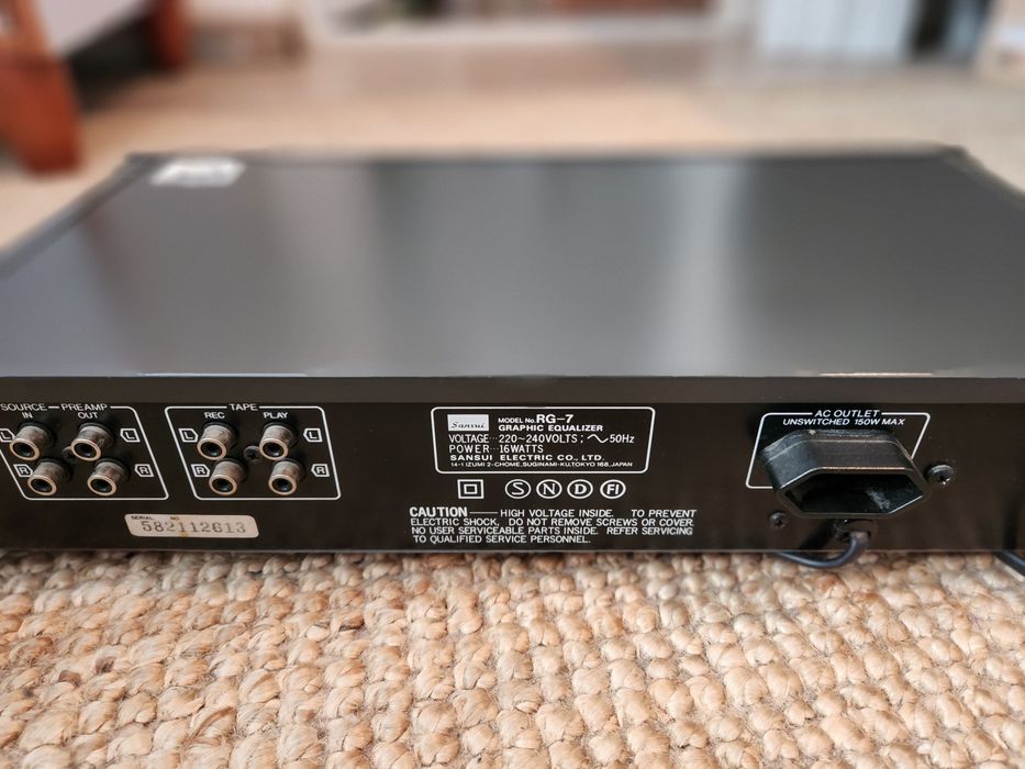 Egalizator Sansui RG-7