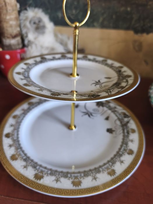 Тортница , позолота 24К