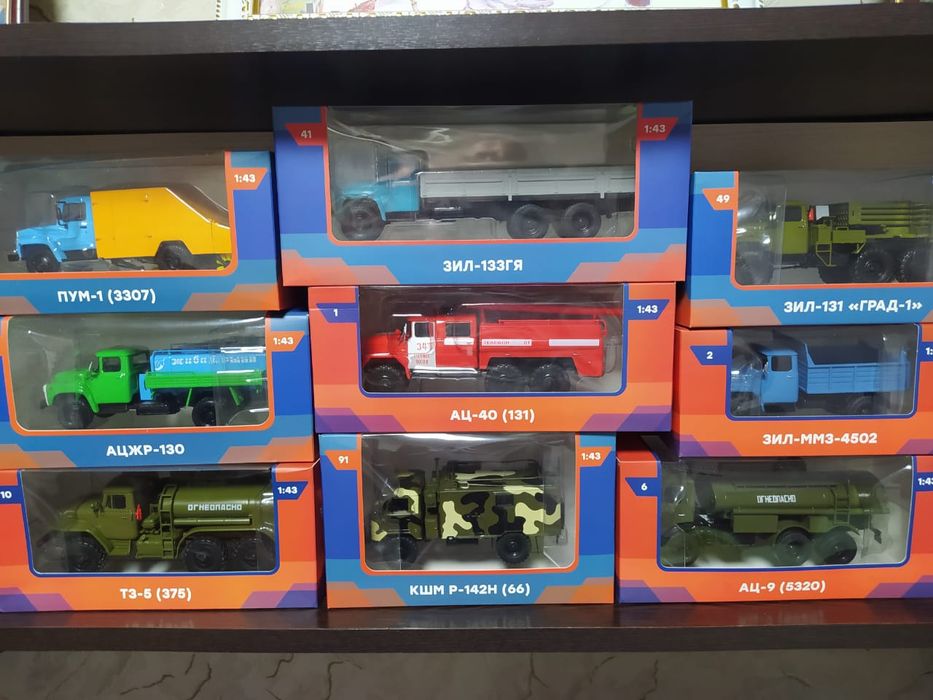 Масштабные модели 1:43