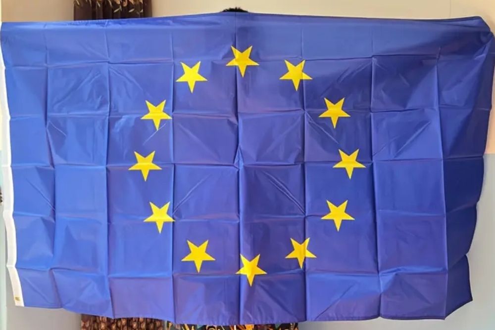 Steag drapel SUA, UE, Romania dimensiuni mari