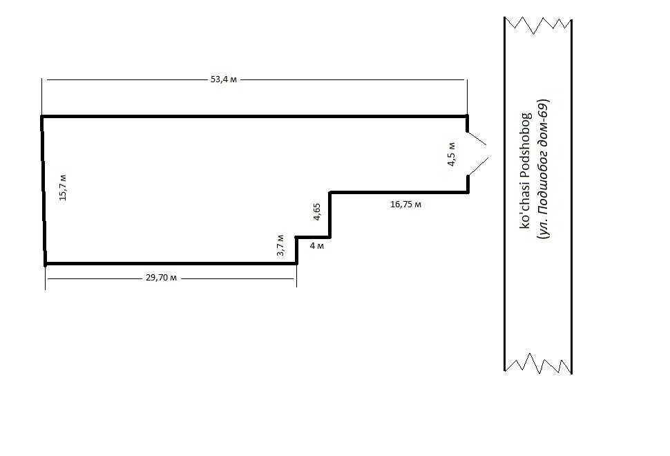 Продается участок 5,35сот Мирзо-Улугбекский\ Uchastka sotiladi 5.35sot