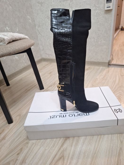 Продам сапоги с начёсом