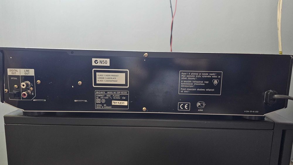 Amplificator CAT CS907 Sony Compact Disc