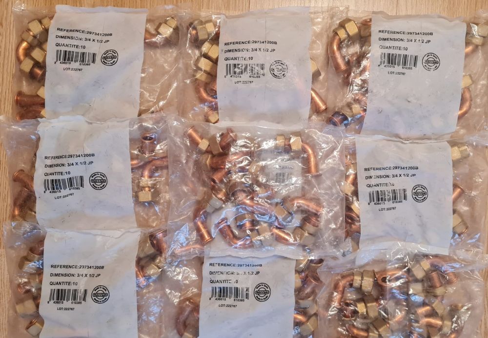 Fitinguri , racorduri robineți etc