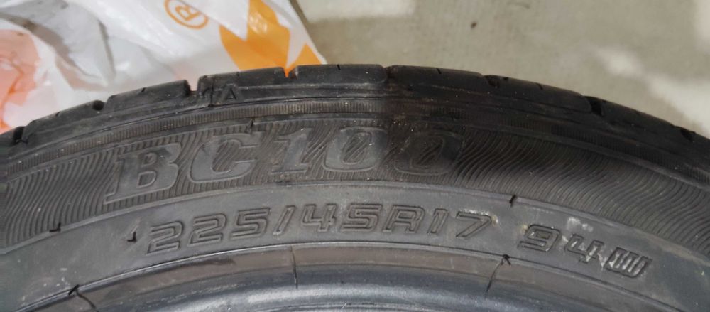 Летни гуми SUMITOMO BC100 - 225 / 45 / 17