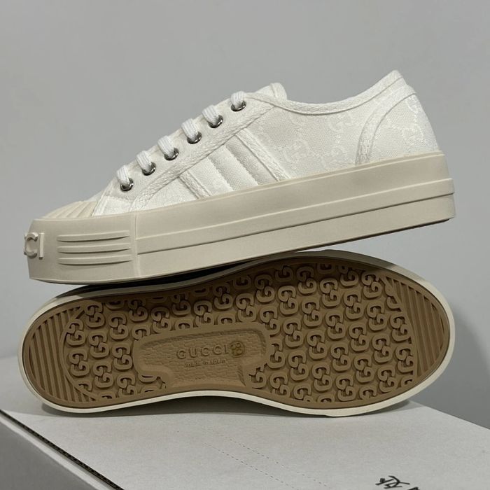 GG Tennis 1977 Platform - Cream
