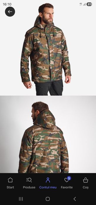 Costum Vanatoare(geaca +pantalon)