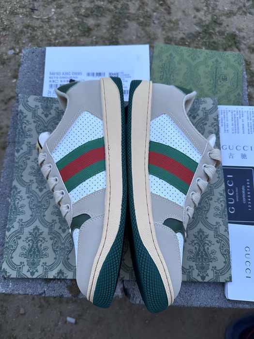 Gucci canvas shoes