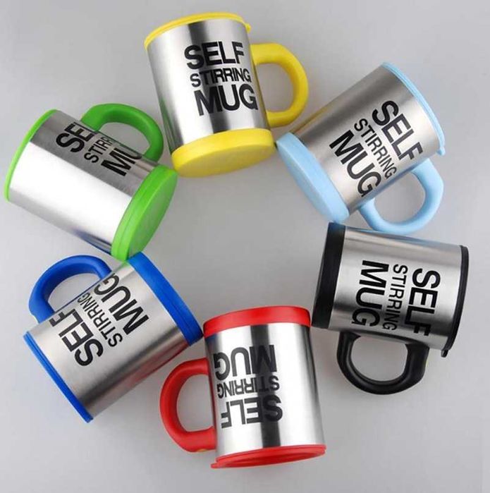 Кружка для смешивания кофе с молоком с автоматическим миксером pos7