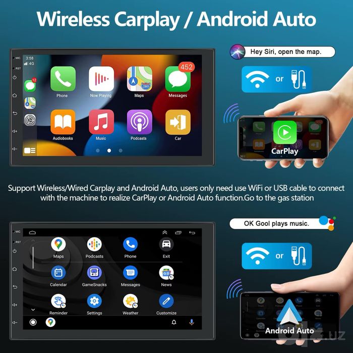 Продаётся Apple CarPlay адаптер для штатного экрана автомобиля.