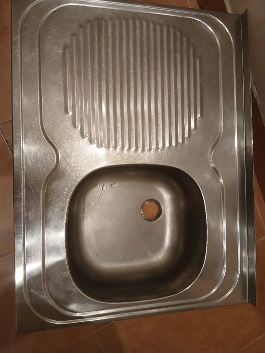 Бордова мивка 80/60