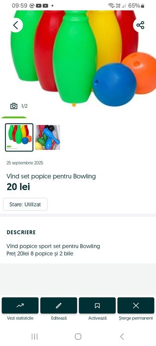 Buși interior copii noi + o pereche de adidași