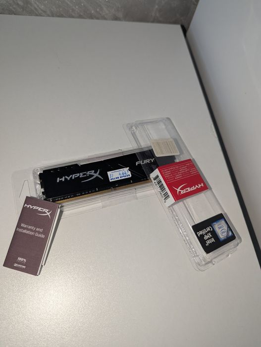 ОЗУ ddr4 16гб Kingston fury 3200мгц